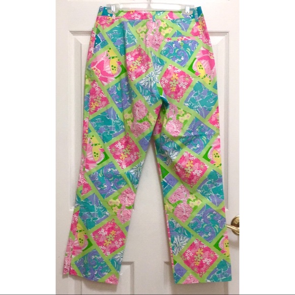 Lilly Pulitzer Pants in Surf and Patch - Picture 3 of 12